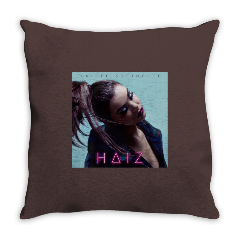 Hailee Steinfeld Haiz Album Cover Poster Hippie Throw Pillow | Artistshot