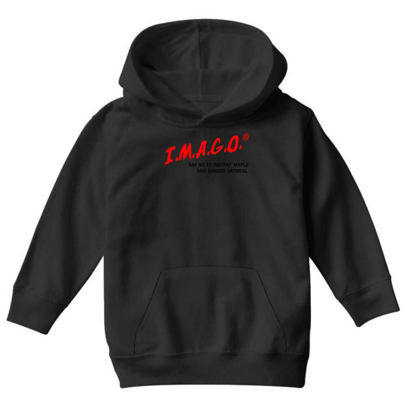 Say No To Imago With Black Text Youth Hoodie by ClaytonPaulToquero | Artistshot