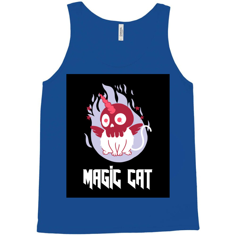 Magic Cat Poster Nature Tank Top by gooyelusvi7 | Artistshot