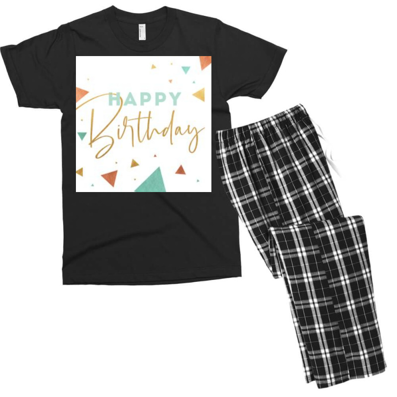 Happy Birthday  Summer Boy Men's T-shirt Pajama Set | Artistshot