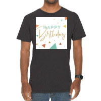 Happy Birthday  Summer Boy Vintage T-shirt | Artistshot