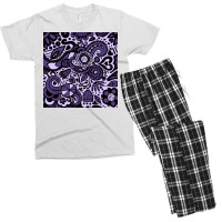 Folk Pattern  70s Men's T-shirt Pajama Set | Artistshot