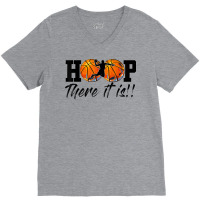 Hoop There It Is College March Basketball Madness Brackets V-neck Tee | Artistshot