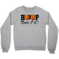 Hoop There It Is College March Basketball Madness Brackets Crewneck Sweatshirt | Artistshot