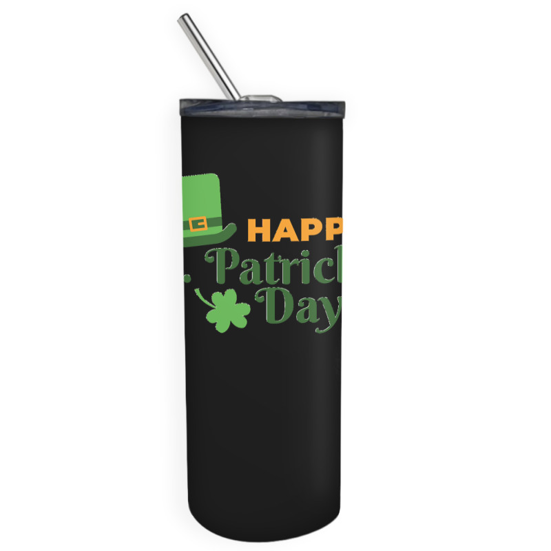 St Patricks Day T  Shirt Happy St Patricks Day T  Shirt Skinny Tumbler | Artistshot