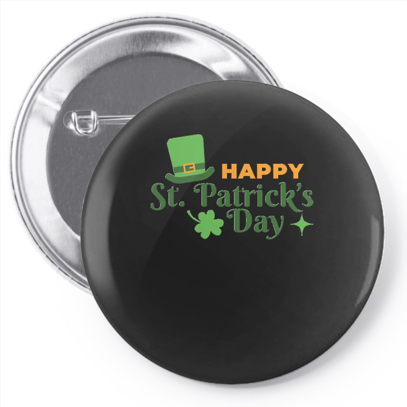 St Patricks Day T  Shirt Happy St Patricks Day T  Shirt Pin-back Button | Artistshot