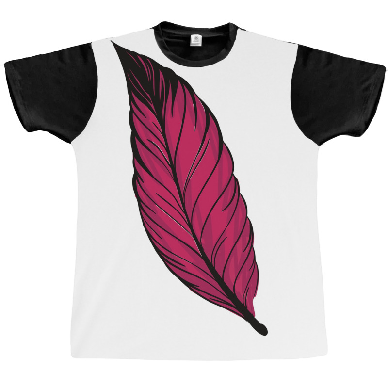 Kawaai Colorful Feather  Retro Graphic T-shirt | Artistshot