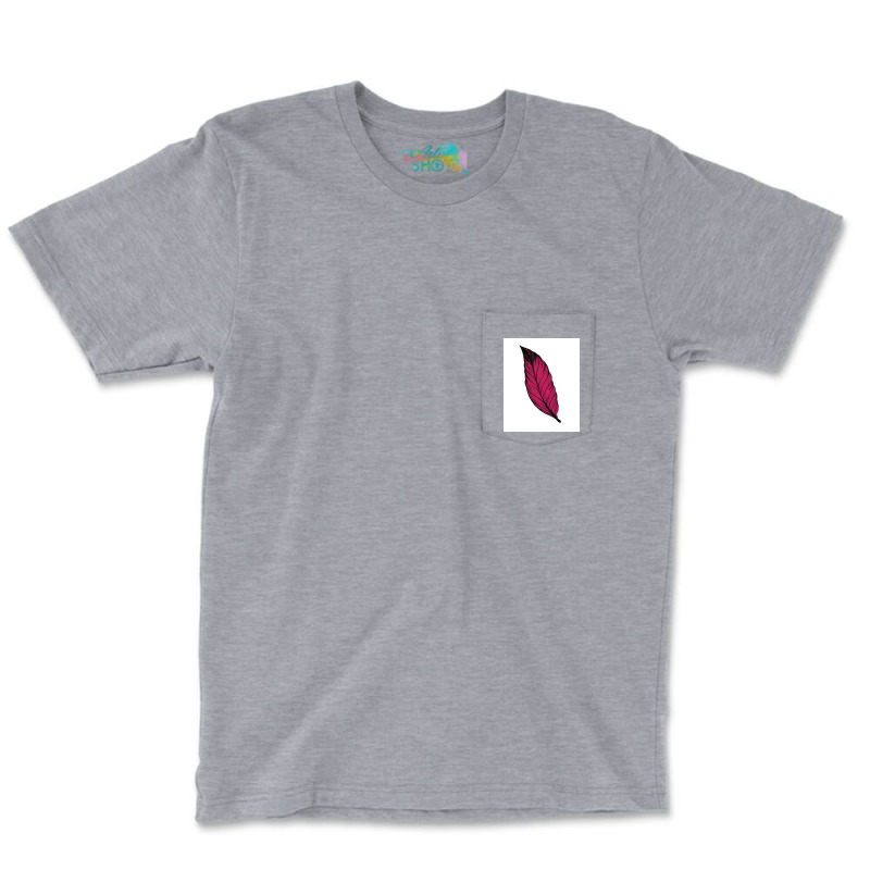 Kawaai Colorful Feather  Retro Pocket T-shirt | Artistshot