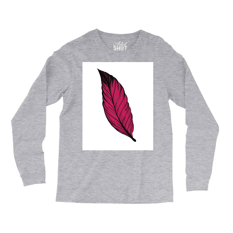 Kawaai Colorful Feather  Retro Long Sleeve Shirts | Artistshot