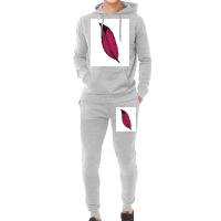 Kawaai Colorful Feather  Retro Hoodie & Jogger Set | Artistshot