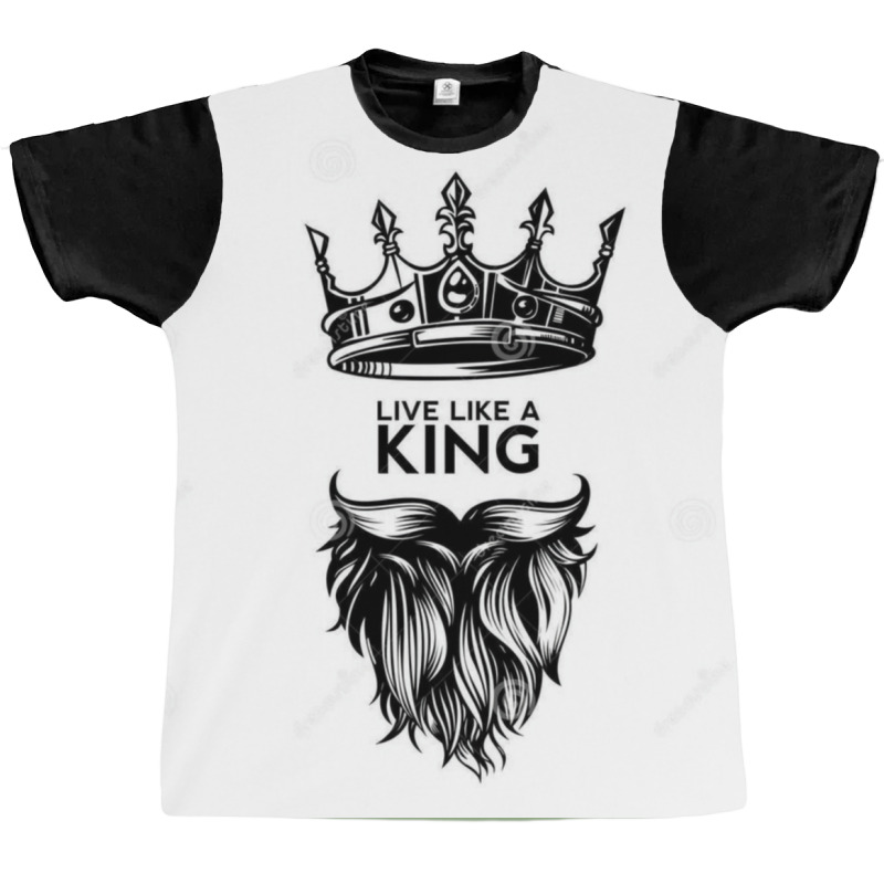 Live Like A King  70s Graphic T-shirt | Artistshot