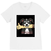 Mr Pickles 02  Yellow V-neck Tee | Artistshot