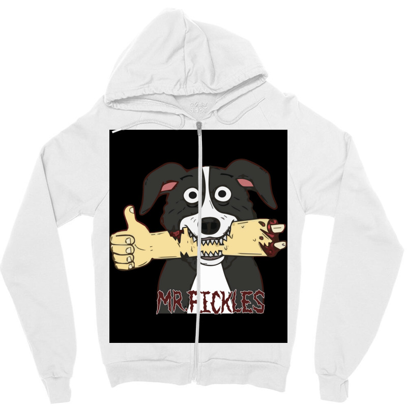 Mr Pickles 02  Yellow Zipper Hoodie | Artistshot