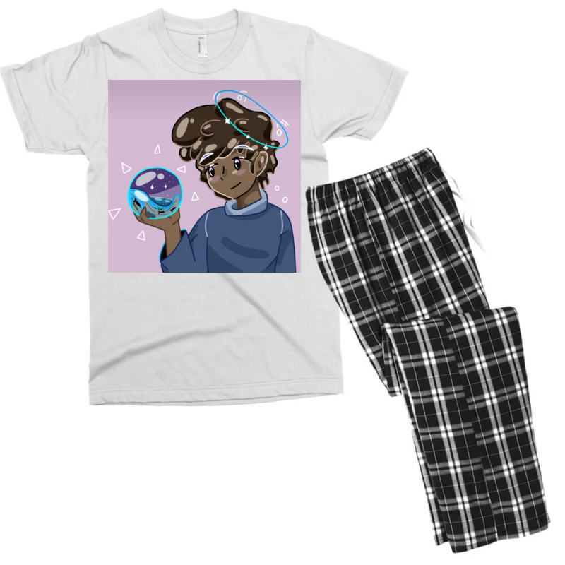 Nighttime Sea  Nostalgia Men's T-shirt Pajama Set | Artistshot