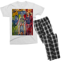 Italy Euro Cup 2020 Champions  Cute Men's T-shirt Pajama Set | Artistshot