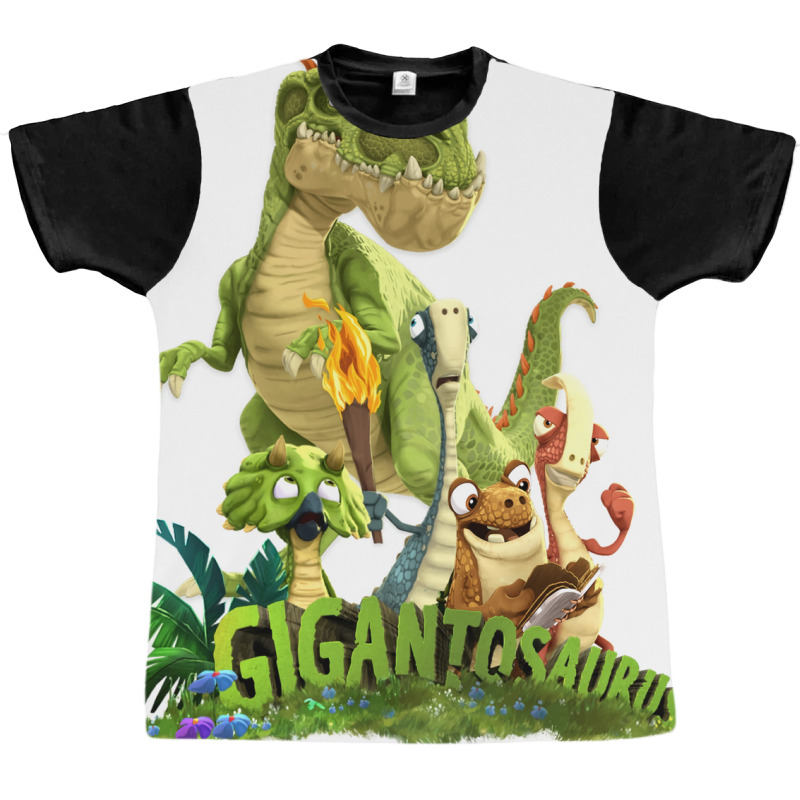 Gigantosaurus Giganto Amp 4 Kid Dinos Gigantosaurus Poster Boy Graphic T-shirt by bhadarceyhunx | Artistshot