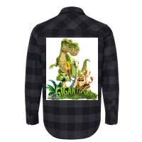 Gigantosaurus Giganto Amp 4 Kid Dinos Gigantosaurus Poster Boy Flannel Shirt | Artistshot