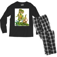 Gigantosaurus Giganto Amp 4 Kid Dinos Gigantosaurus Poster Boy Men's Long Sleeve Pajama Set | Artistshot