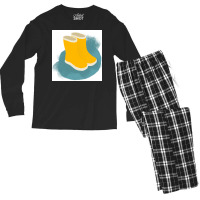 Fun With Rain  Hippie Men's Long Sleeve Pajama Set | Artistshot