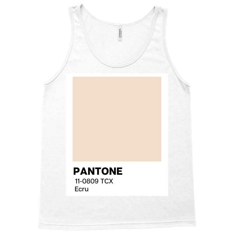 Pantone Ecru  Nature Tank Top | Artistshot