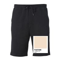 Pantone Ecru  Nature Fleece Short | Artistshot