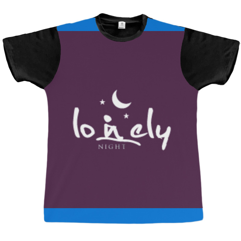 Lonely Night Peace  Green Graphic T-shirt by kojekslagod | Artistshot