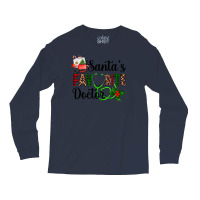 Santa's Favorite Doctor Long Sleeve Shirts | Artistshot