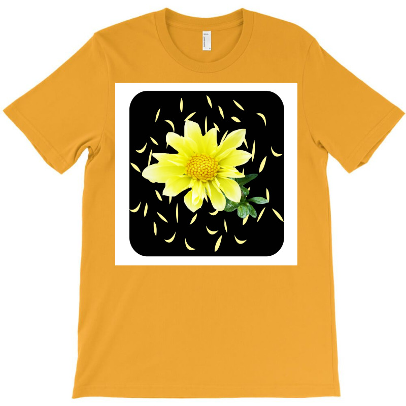 Pocket Yellow Flower  Stars T-shirt | Artistshot