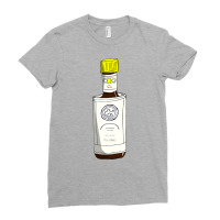 Bitter Trio Angostura Bitters Bottle Ladies Fitted T-shirt | Artistshot