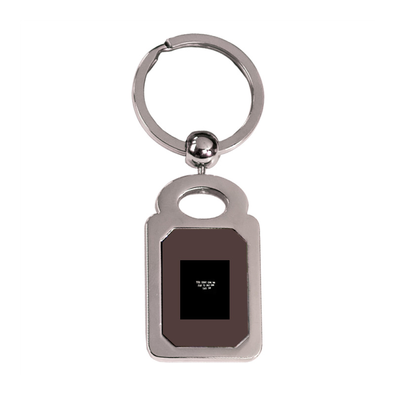 You Didnt Come This Far To Only Come This Far  Tumblr Silver Rectangle Keychain | Artistshot