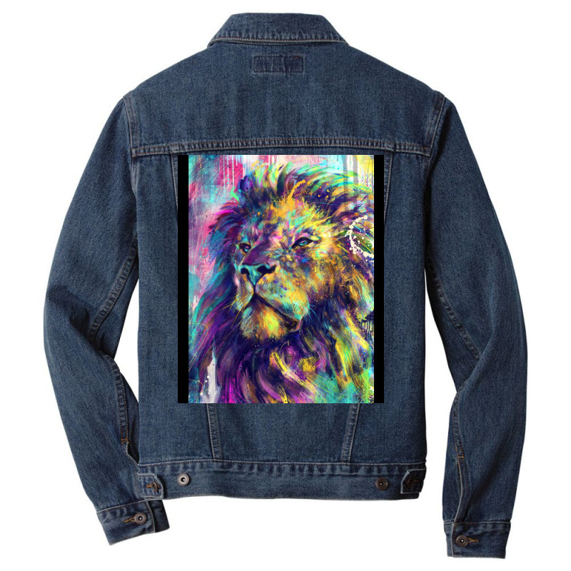 Primordial Gaze Classic  Hipster Men Denim Jacket | Artistshot