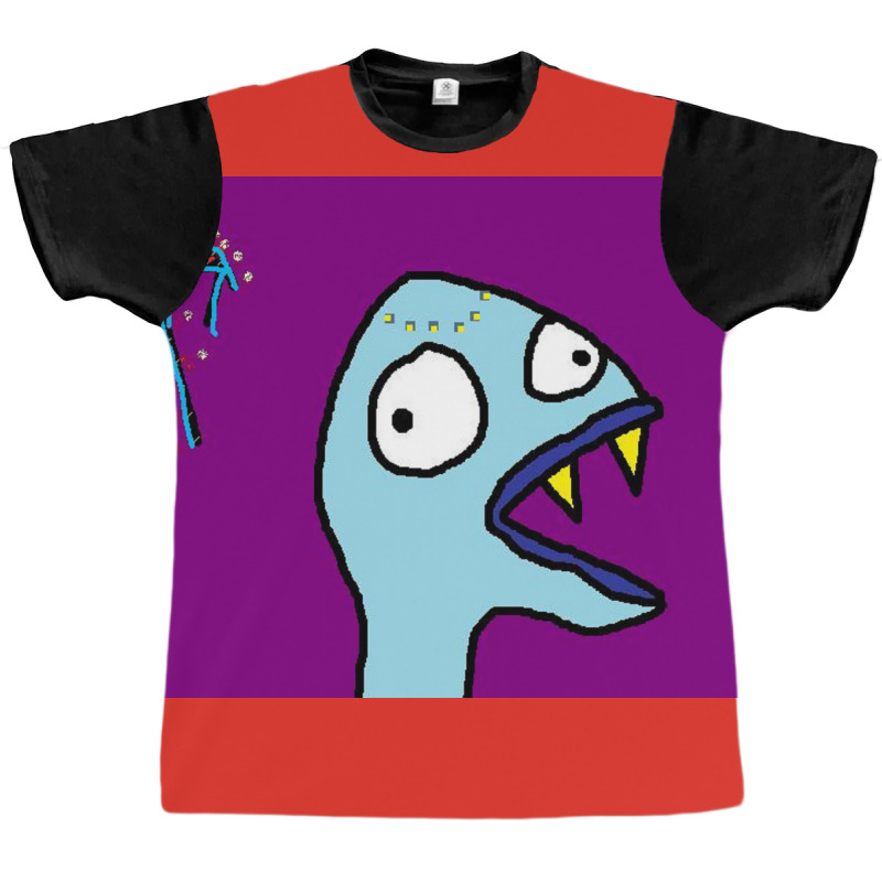 Quotfish Man Monsterquot By Richard F Yates Poster Travel Graphic T-shirt | Artistshot