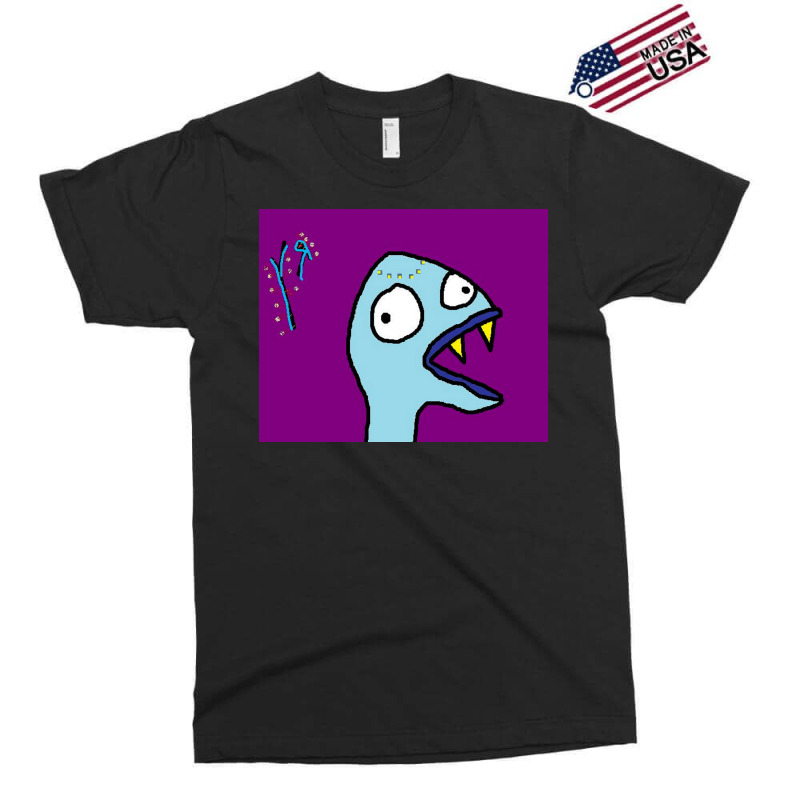 Quotfish Man Monsterquot By Richard F Yates Poster Travel Exclusive T-shirt | Artistshot