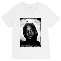 Omar The Wire Poster Tumblr V-neck Tee | Artistshot