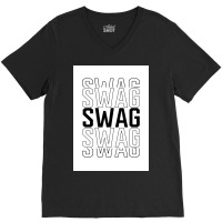 Swag  Cool Green V-neck Tee | Artistshot