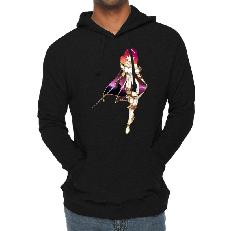 Celica (fire Emblem Echoes)    Space Aesthetic Lightweight Hoodie by mannoakciu | Artistshot