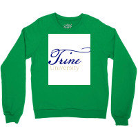 Trine University Sticker  Yellow Crewneck Sweatshirt | Artistshot