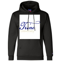 Trine University Sticker  Yellow Champion Hoodie | Artistshot