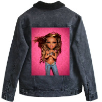 Bratz Notorious Kim Lil Kim Unisex Sherpa-lined Denim Jacket | Artistshot