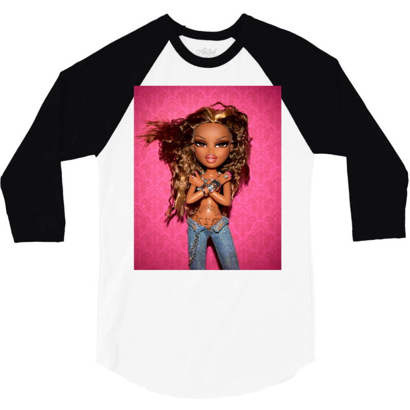 Bratz Notorious Kim Lil Kim 3/4 Sleeve Shirt by inggaerzoahg | Artistshot