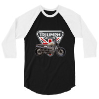 Traomph Motorcycles 3/4 Sleeve Shirt | Artistshot