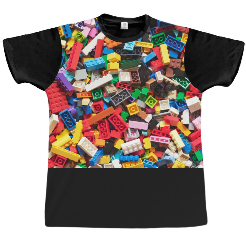 Building Blocks Graphic T-shirt by gajanbasqesu | Artistshot