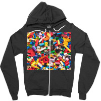 Building Blocks Zipper Hoodie | Artistshot