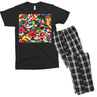 Building Blocks Men's T-shirt Pajama Set | Artistshot