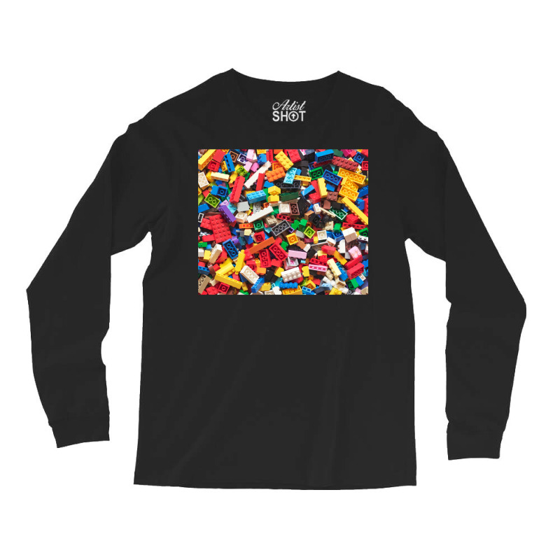 Building Blocks Long Sleeve Shirts by gajanbasqesu | Artistshot