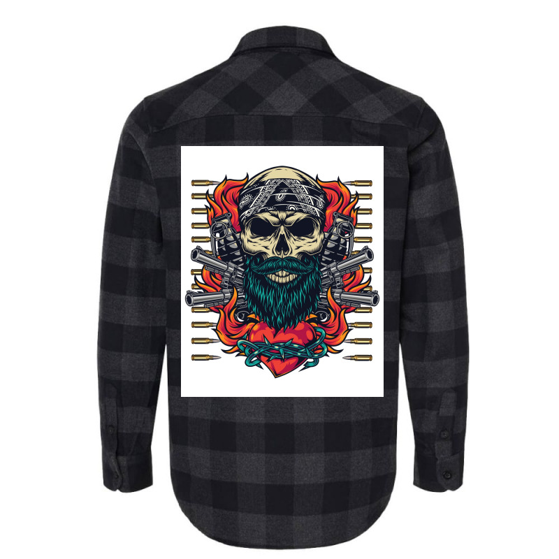 Vintage Anarchy Tattoo  Aesthetic Flannel Shirt | Artistshot