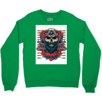 Vintage Anarchy Tattoo  Aesthetic Crewneck Sweatshirt | Artistshot