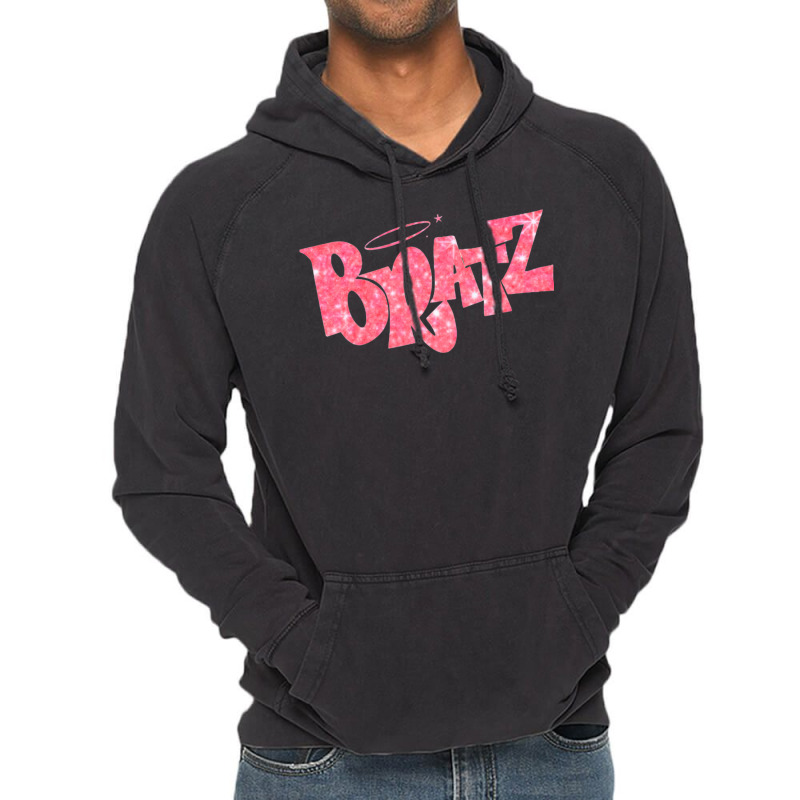 Bratz Pink Glitter Vintage Hoodie by inggaerzoahg | Artistshot