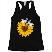 Sunflower Bee Bumble Bee Racerback Tank | Artistshot