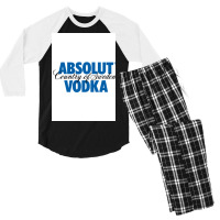 Vodka  Vintage Men's 3/4 Sleeve Pajama Set | Artistshot